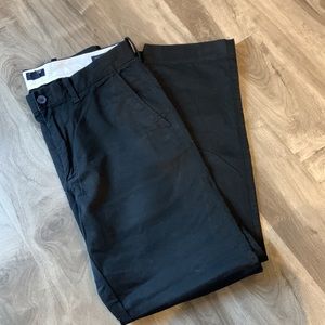 J.crew men’s FLEX straight chinos in color black
Size: W:31 X L:30